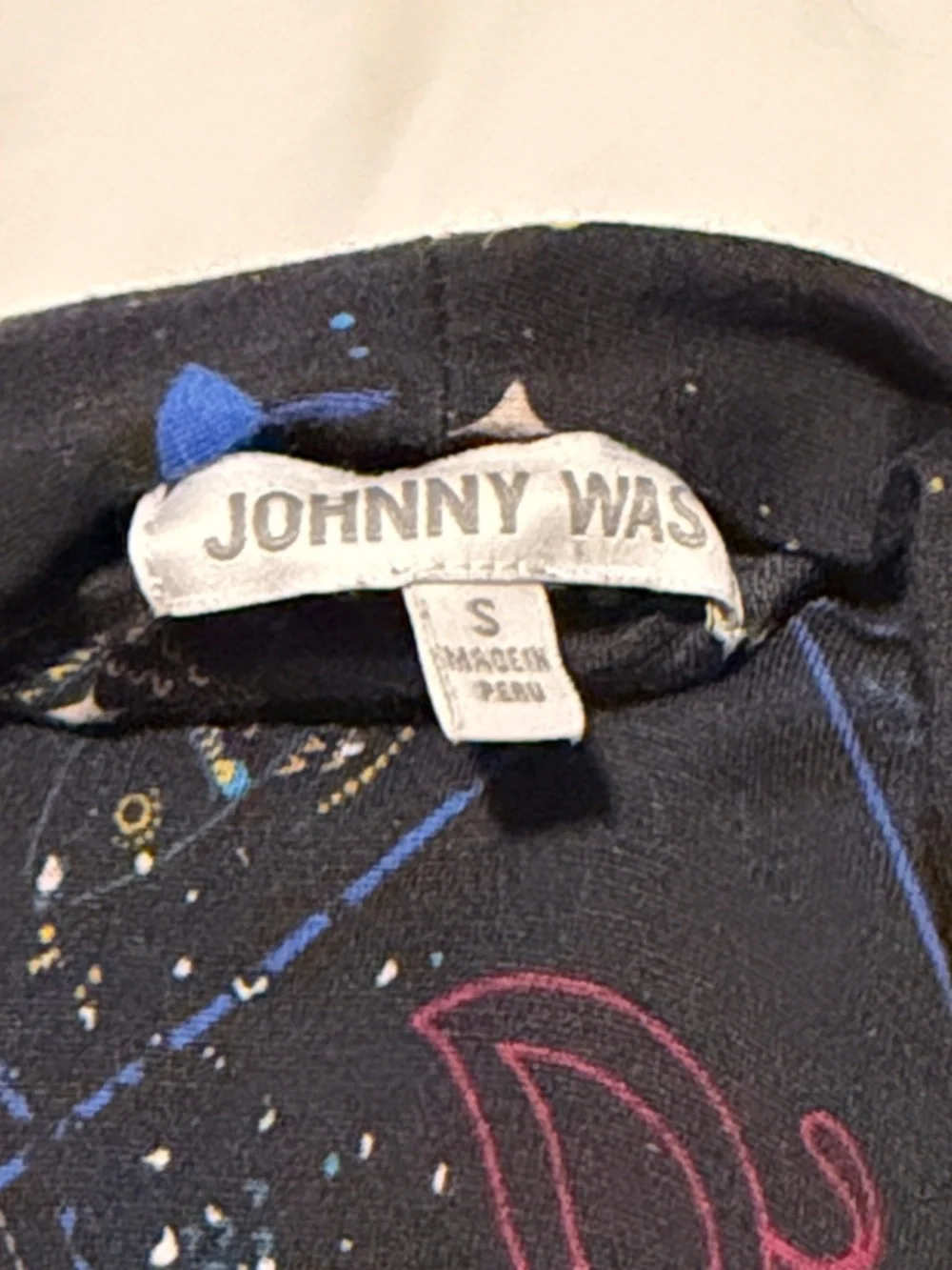 Johnny Was Jonesy Sleep Robe Celestial size small - Picture 4 of 7
